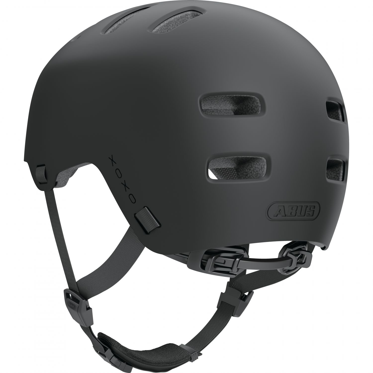 Abus XOXO, Fahrradhelm, matt schwarz