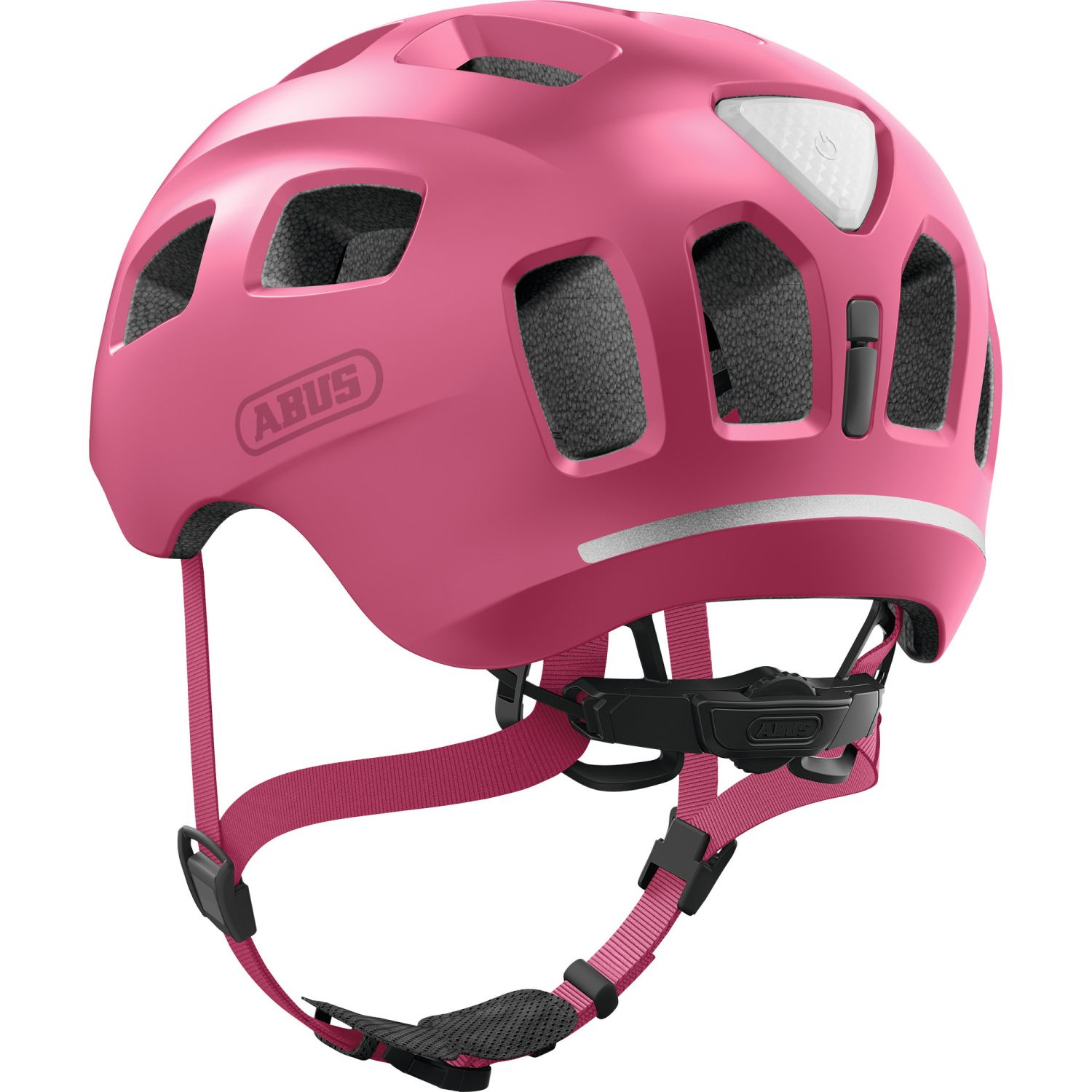 ABUS Youn-I 2.0, Cykelhjälm, Mono Red