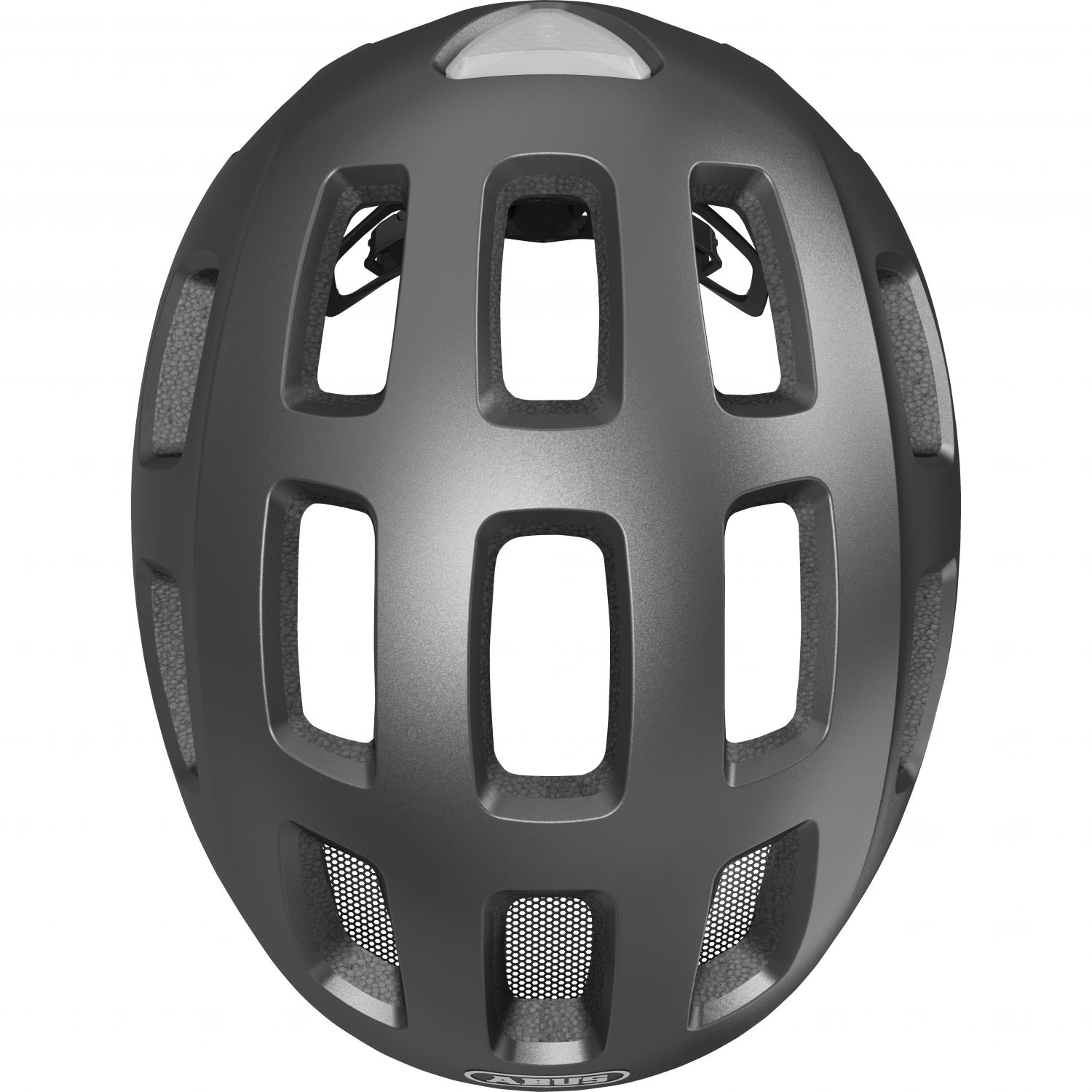 Abus Youn-I 2.0, cykelhjelm, junior, grå