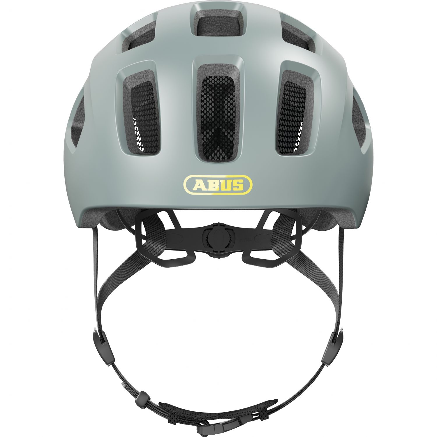 Abus Youn-I 2.0, cykelhjelm, junior, lysegrå