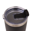 Accezzi 20oz stainless steel tumbler, black