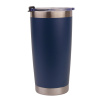 Accezzi 20oz stainless steel tumbler, navy blue