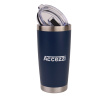 Accezzi 20oz stainless steel tumbler, navy blue
