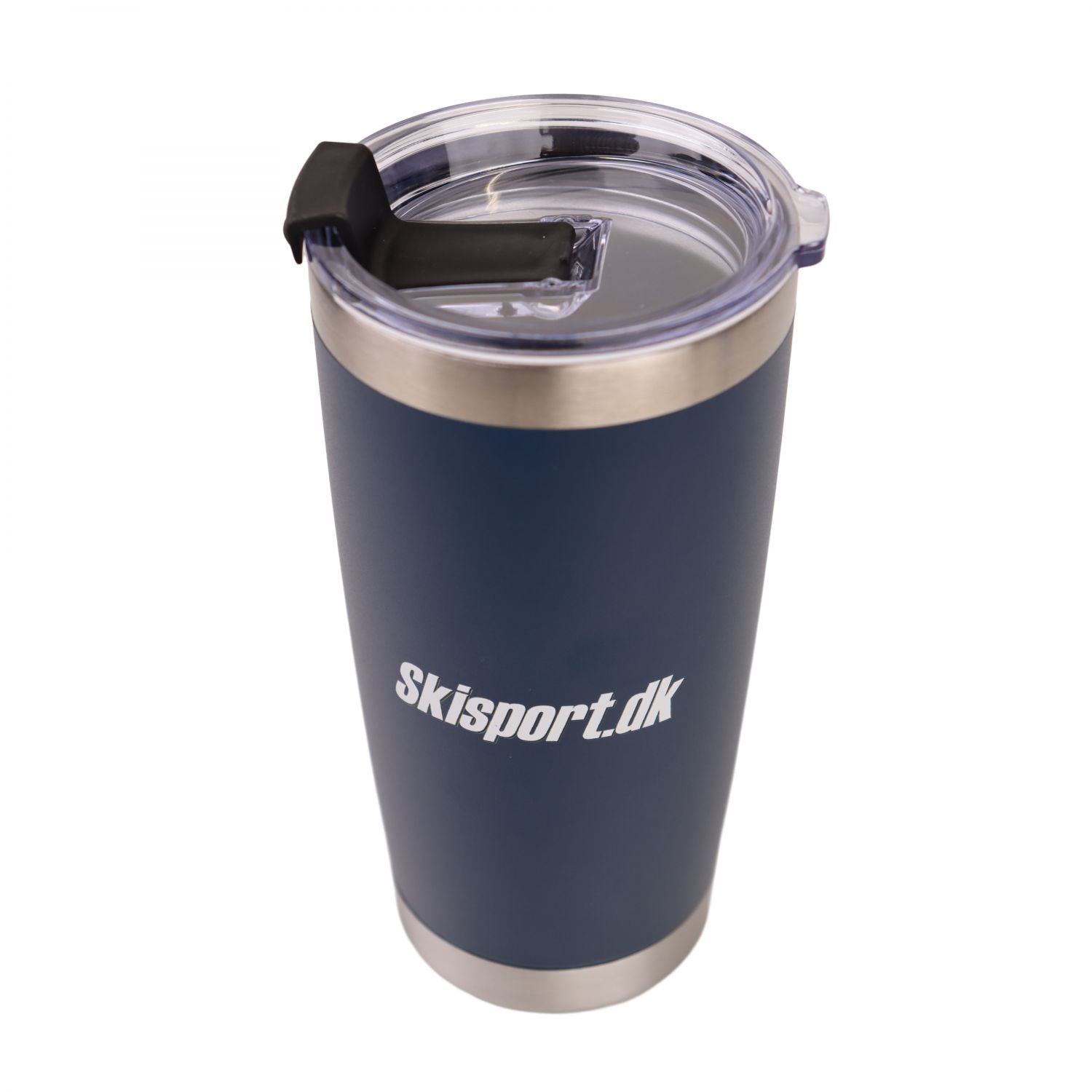 Accezzi 20oz stainless steel tumbler, Skisport.dk, navy blue