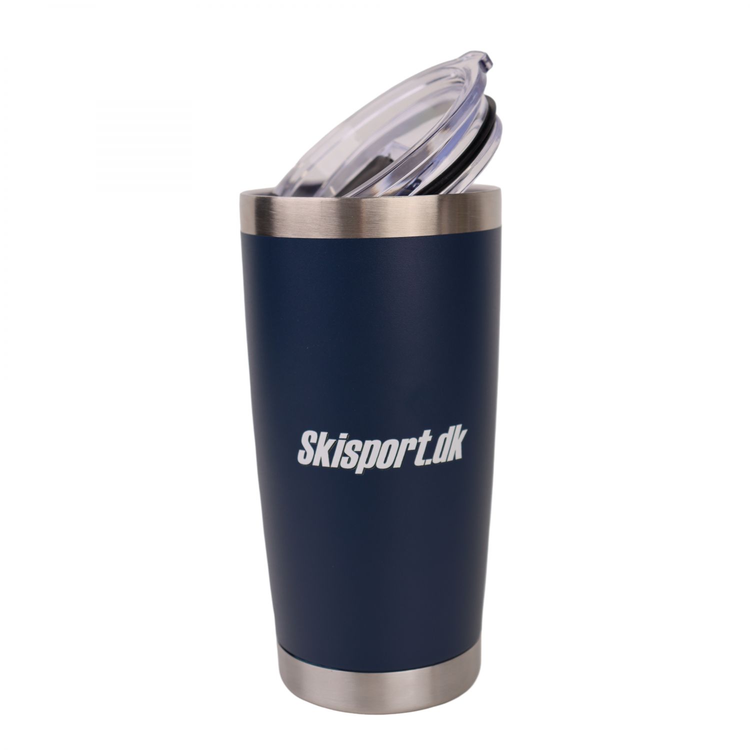 Accezzi 20oz stainless steel tumbler, Skisport.dk, navy blue