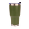 Accezzi 30oz stainless steel tumbler, army green