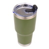 Accezzi 30oz stainless steel tumbler, army green