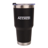 Accezzi 30oz stainless steel tumbler, black