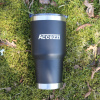 Accezzi 30oz stainless steel tumbler, black