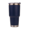 Accezzi 30oz stainless steel tumbler, navy blue