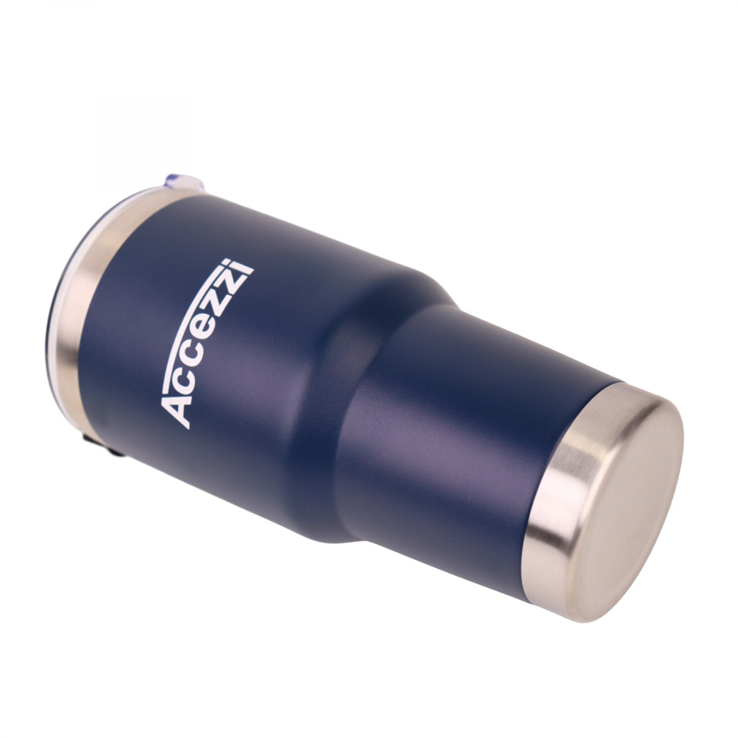 Accezzi 30oz stainless steel tumbler, navy blue