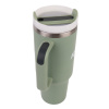 Accezzi 40oz stainless steel tumbler, bay leaf