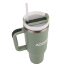Accezzi 40oz stainless steel tumbler, bay leaf