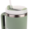 Accezzi 40oz stainless steel tumbler, bay leaf