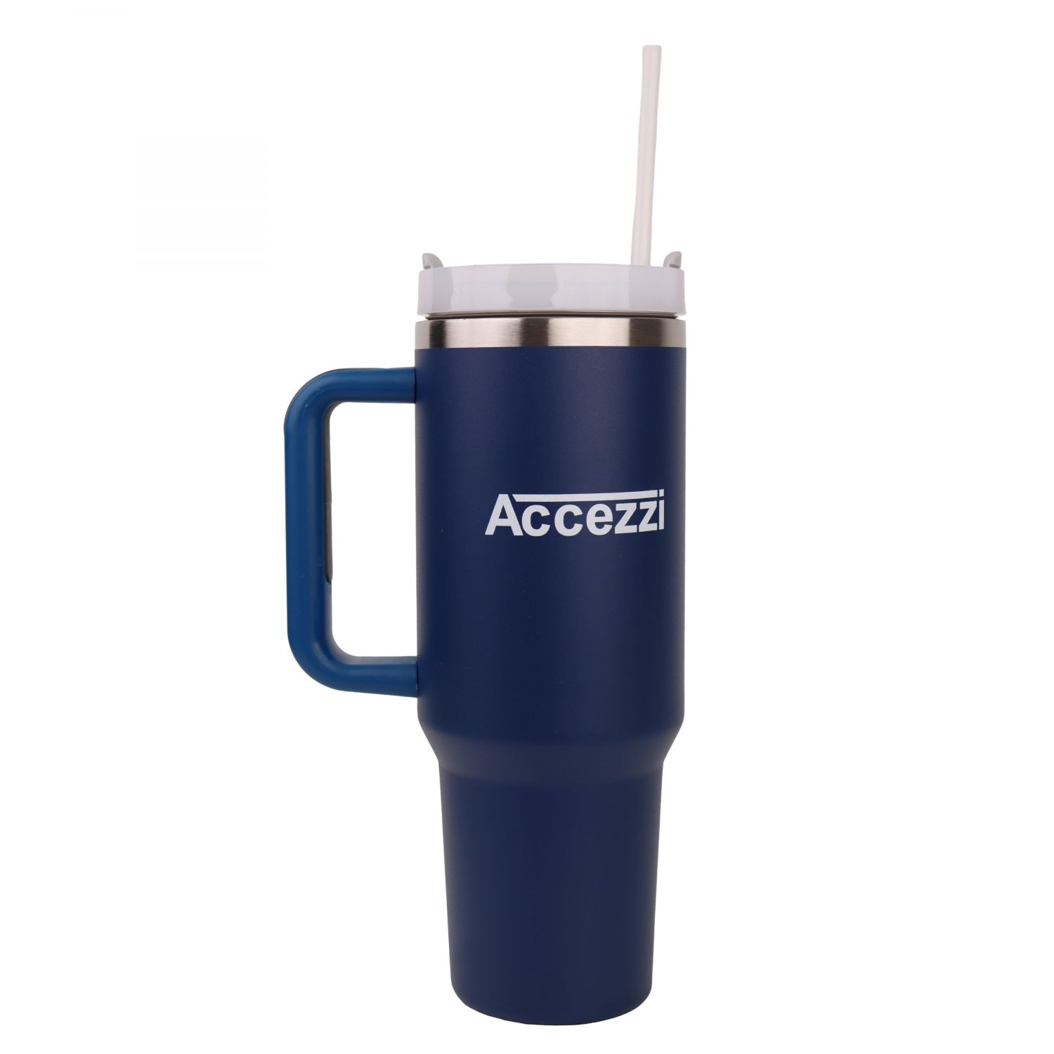 Accezzi 40oz stainless steel tumbler, denim