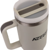Accezzi 40oz stainless steel tumbler, dune