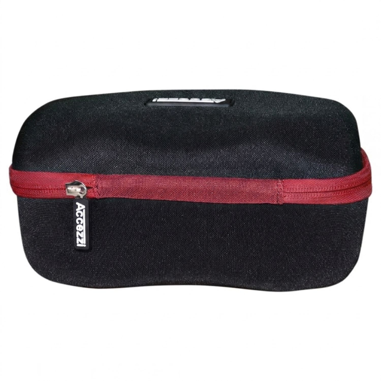 Accezzi Avoriaz, goggle case, sort/rød