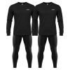 Accezzi Baselayer, sous-vêtement de ski, 2 ensembles, homme, noir