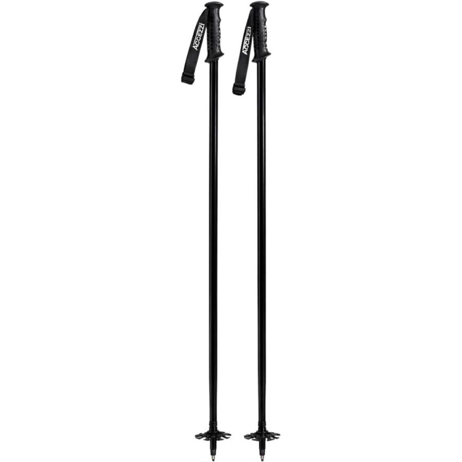 Accezzi, bastões de esqui, preto
