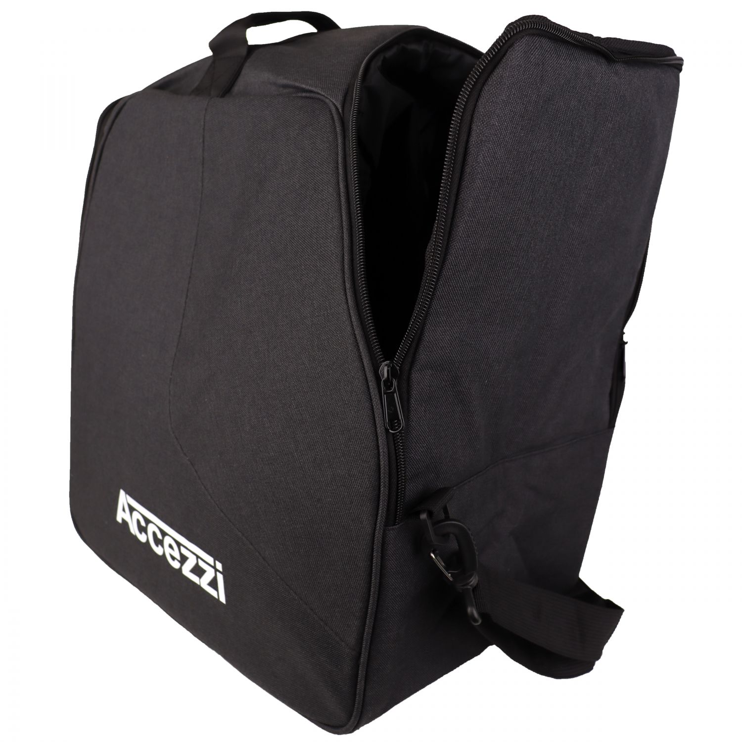 Accezzi boot and helmet bag, black