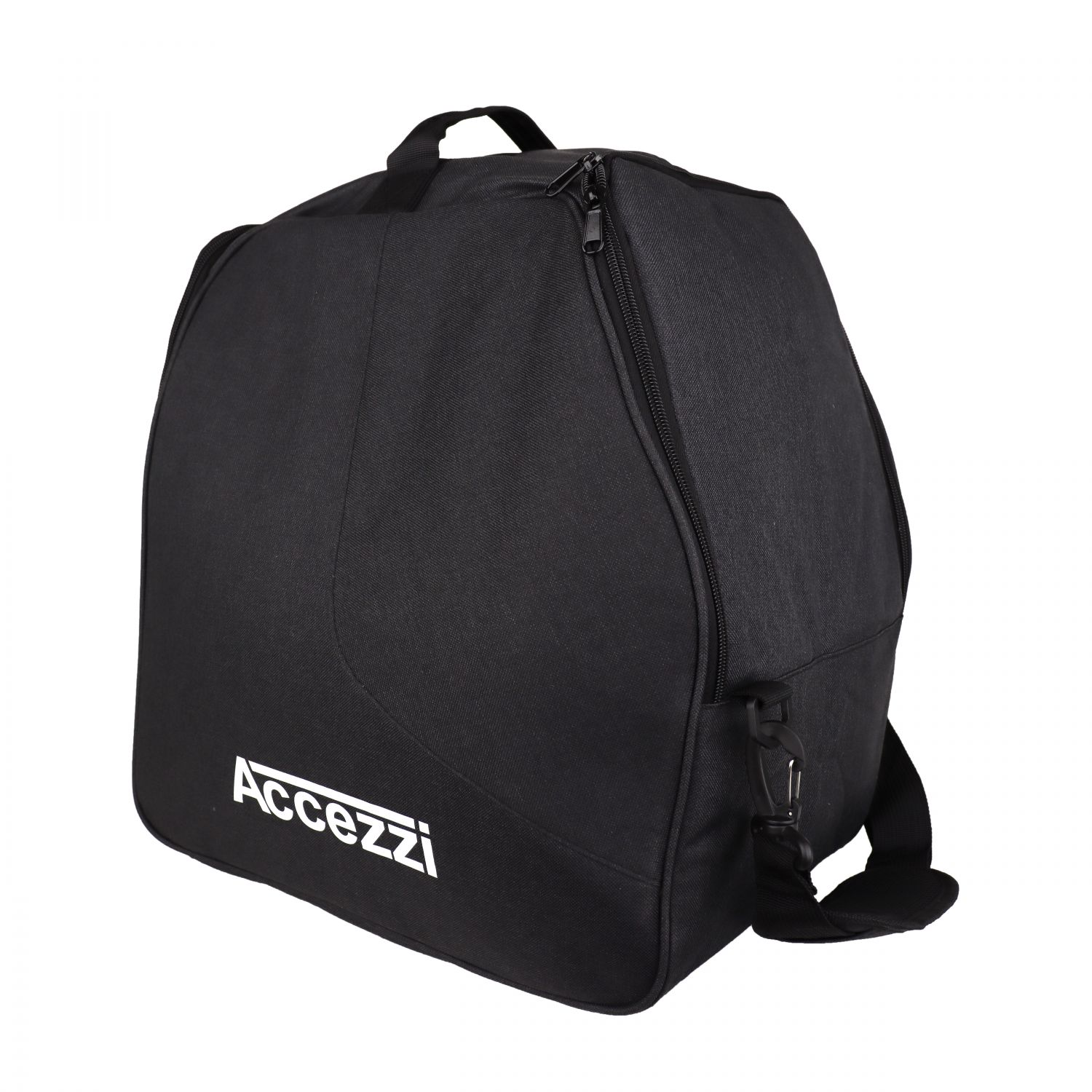 Accezzi boot and helmet bag, black