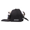 Accezzi boot and helmet bag, black