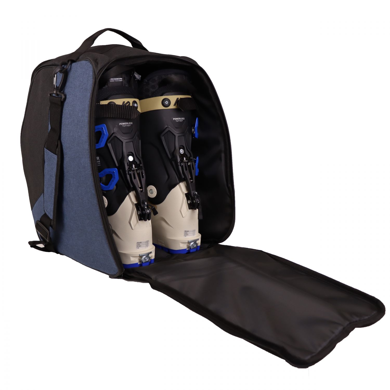 Accezzi Boot Bag, kenkälaukku, Skisport.dk edition, navy