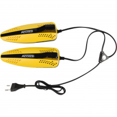 Accezzi Boot Dryer, secador de botas, negro/amarillo
