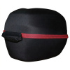 Accezzi Cortina, funda para casco, negro/rojo
