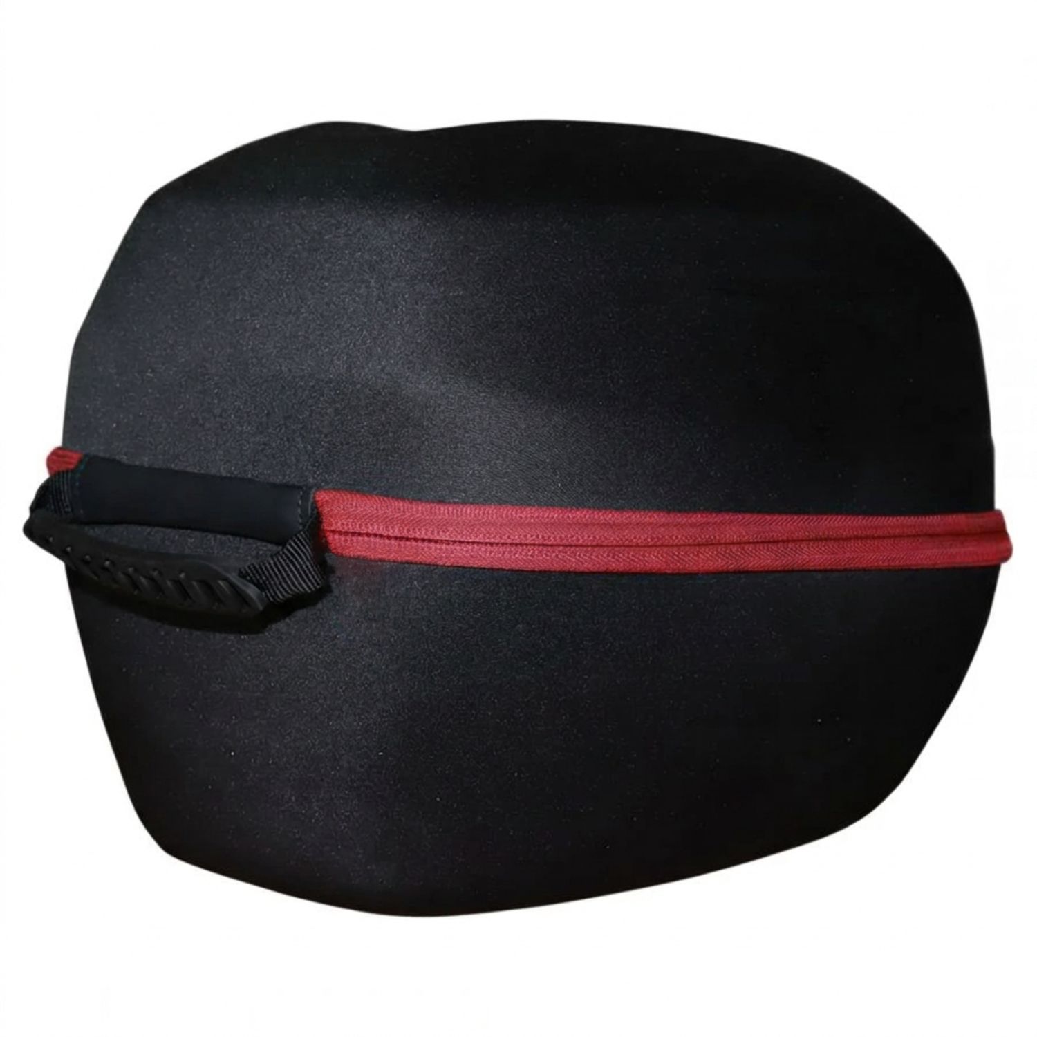 Accezzi Cortina, housse pour casque, noir/rouge