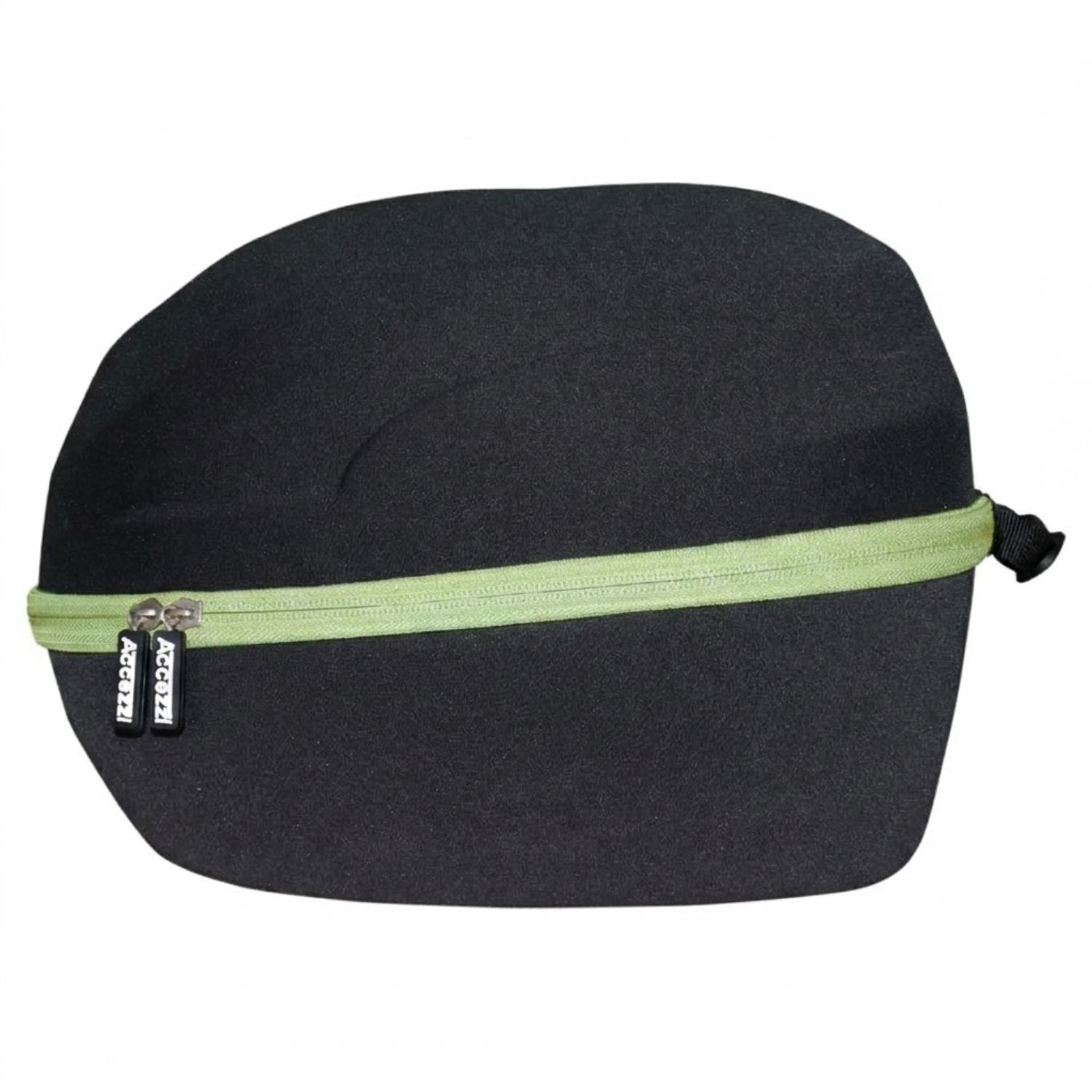 Accezzi Cortina, housse pour casque, noir/vert