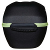 Accezzi Cortina, housse pour casque, noir/vert