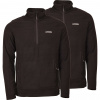 Accezzi fleece 1/2 zip, men, black