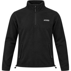 Accezzi, Fleecetröja 1/2 Zip, Herr, Svart