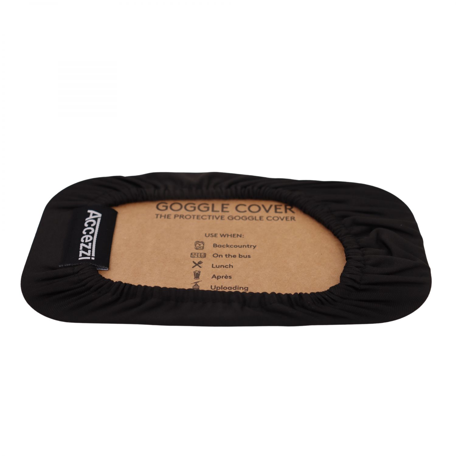 Accezzi Goggle Cover, schwarz