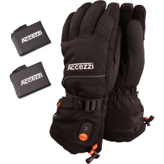 Accezzi Heat Gloves, verwarmde handschoenen, zwart