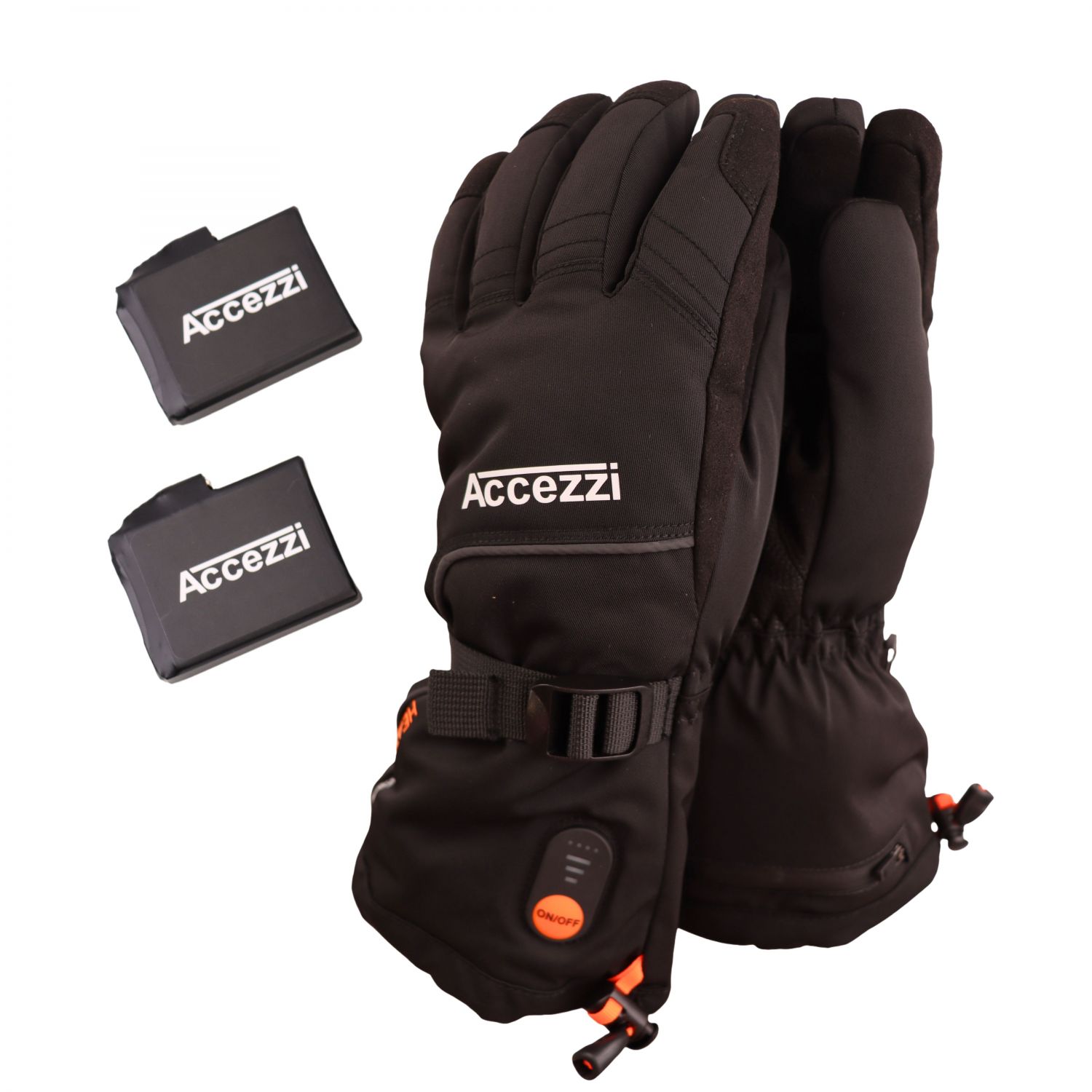 Accezzi Heat Gloves, vyhrievacie rukavice. Vrátane batérie a nabíjačky