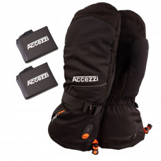 Accezzi Heat Mittens, guanti termici. Include batteria e caricabatterie