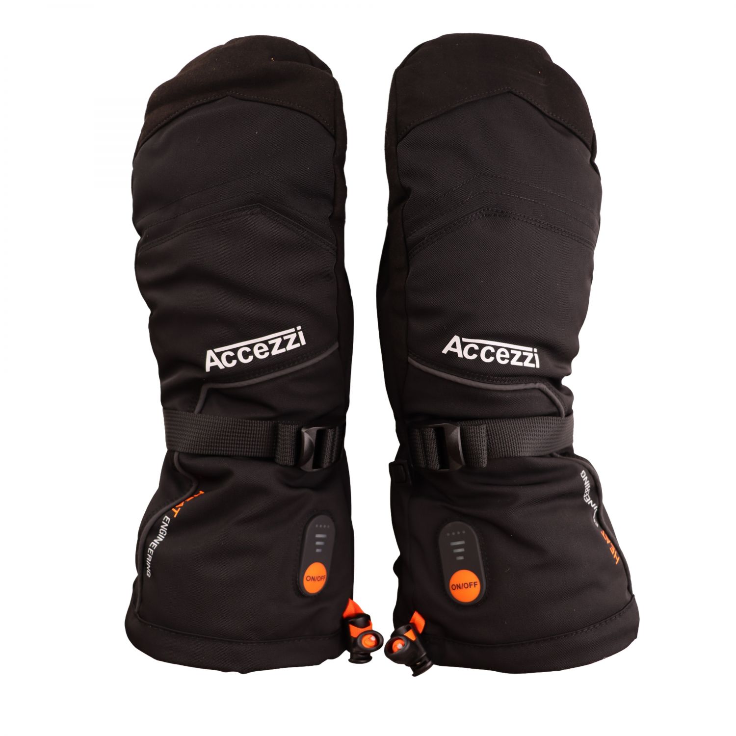 Accezzi Heat Mittens, moufles chauffants, noir