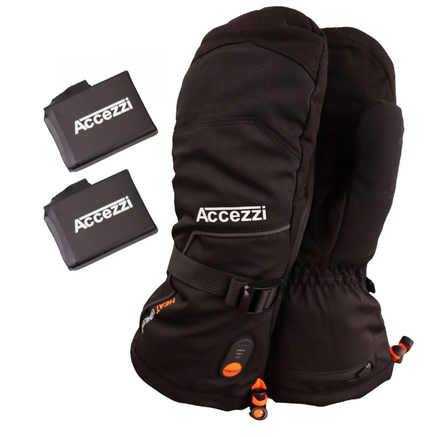 Accezzi Heat Mittens, vyhrievacie rukavice. Vrátane batérie a nabíjačky