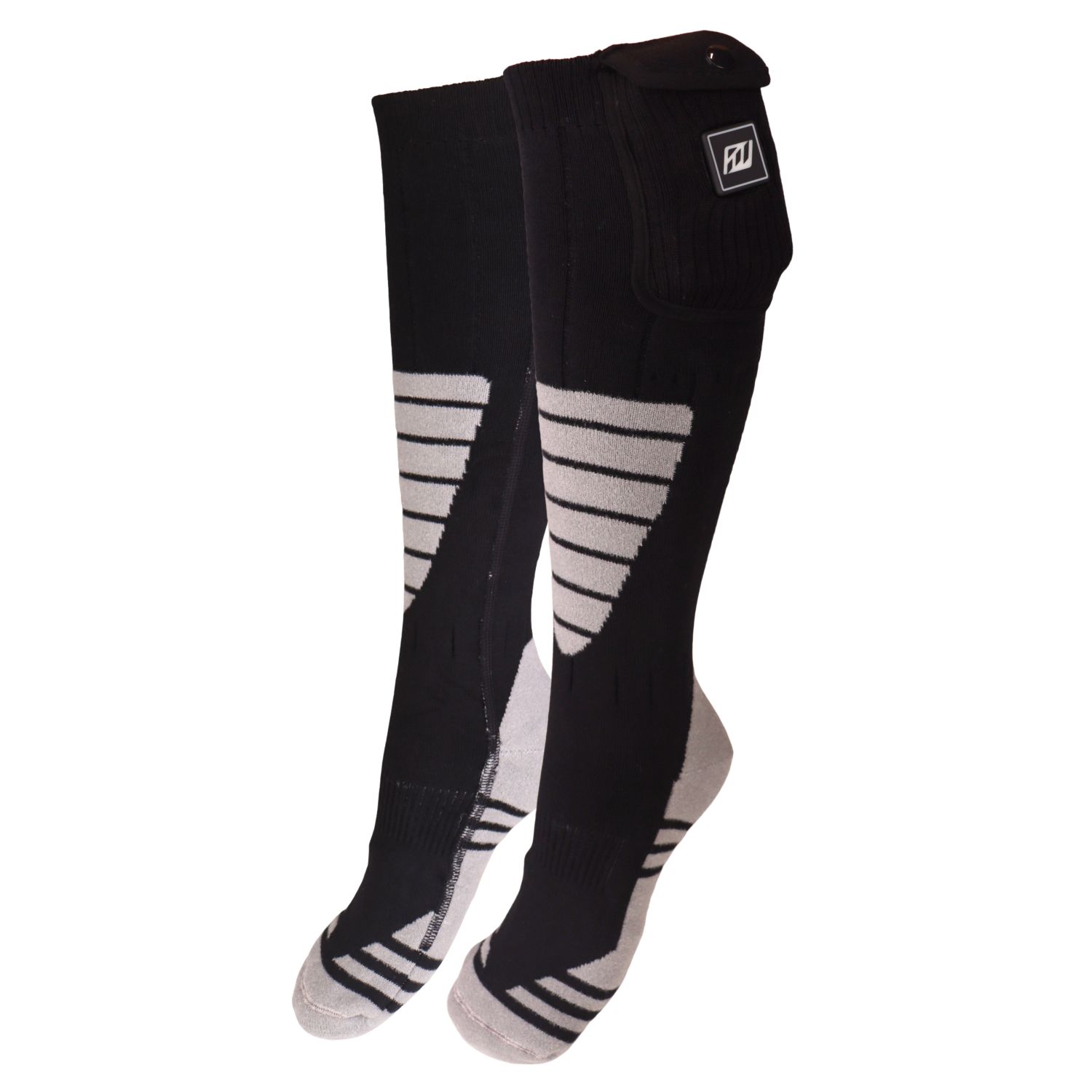 Accezzi Heat Socks, beheizte Socken, schwarz