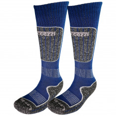 Accezzi Merino 20, calcetines de esquí, 2 pares, junior, azul