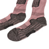 Accezzi Merino 20, chaussettes de ski, femmes, 3 paires, rose