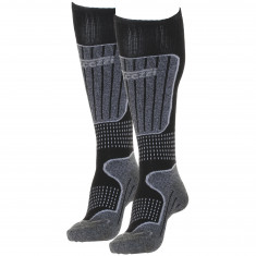 Accezzi Merino 20 ski socks, 2 pairs, junior, black