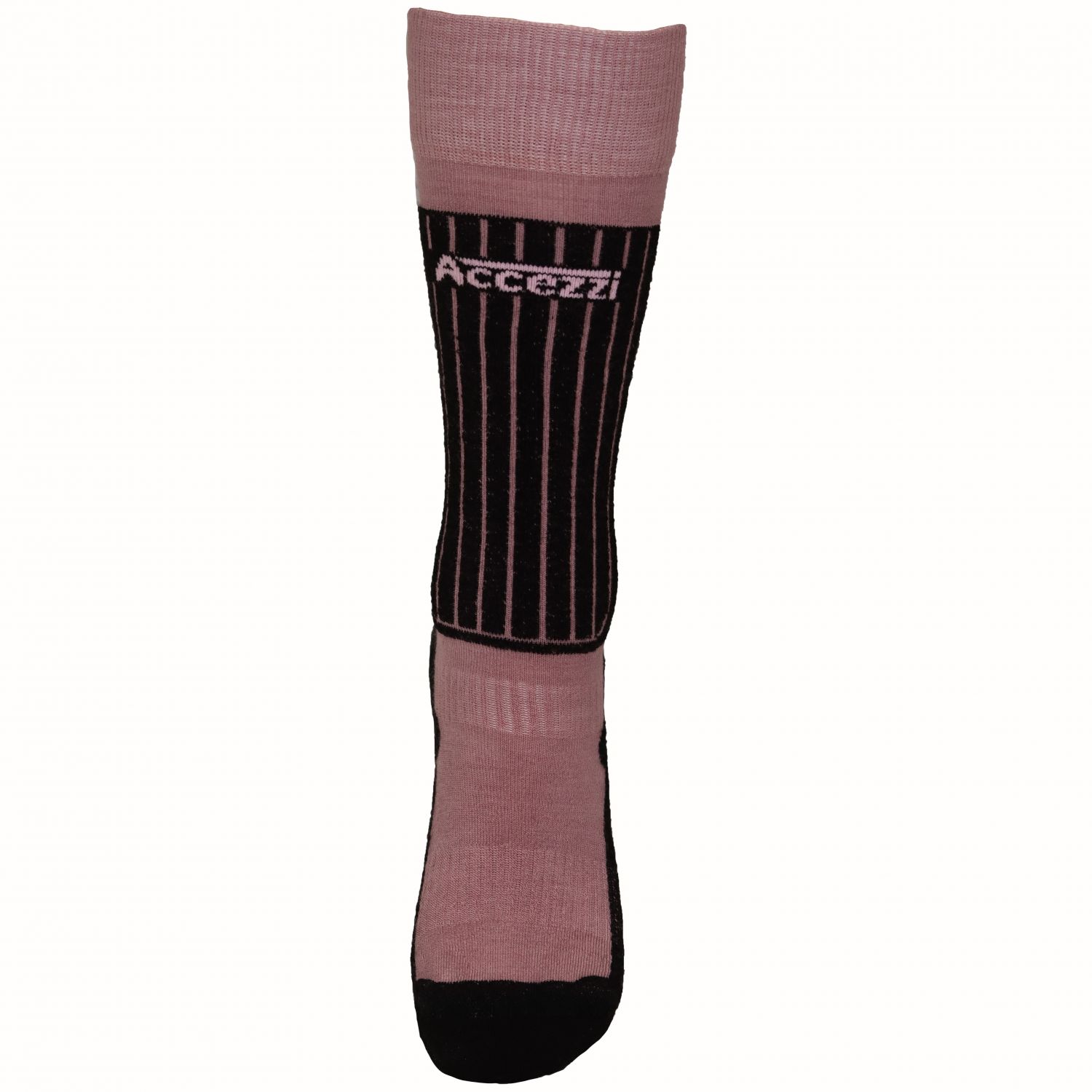 Accezzi Merino 50, chaussettes de ski, femmes, 2 paires, rose