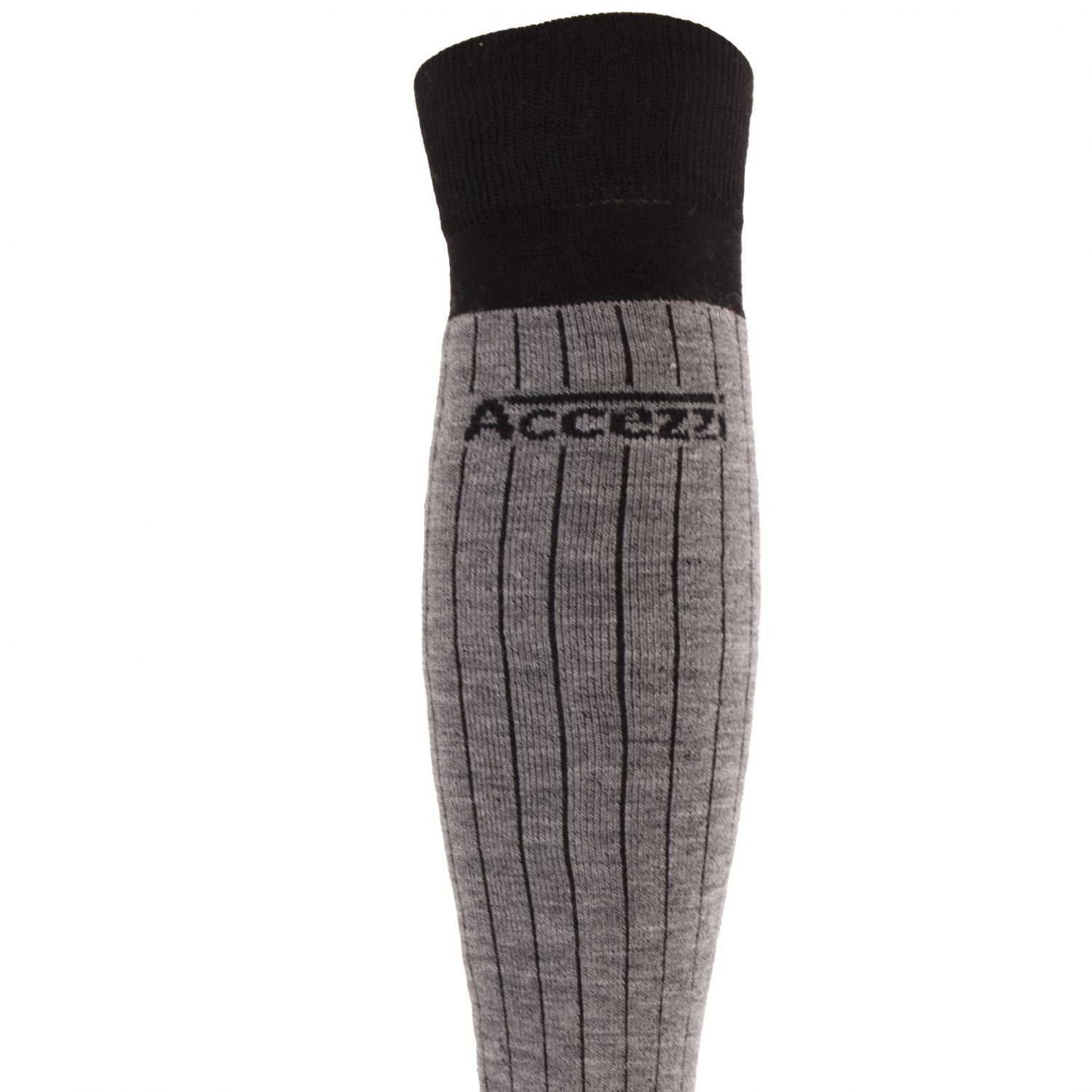 Accezzi Merino 50, ski sokken, zwart