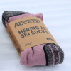 Accezzi Merino 50, Skisokker, Dame, Rose