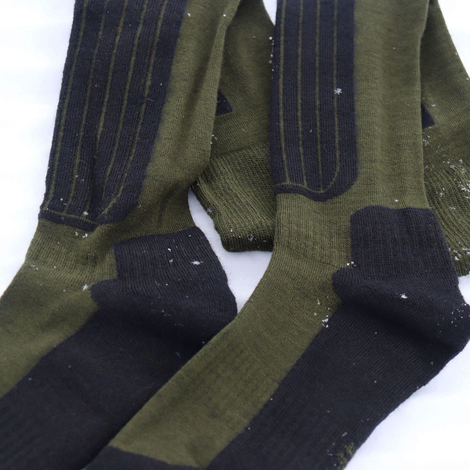 Accezzi Merino 80, Skisokker, Army