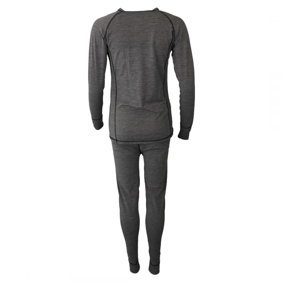 Accezzi Merino, intimo da sci, donna, grigio