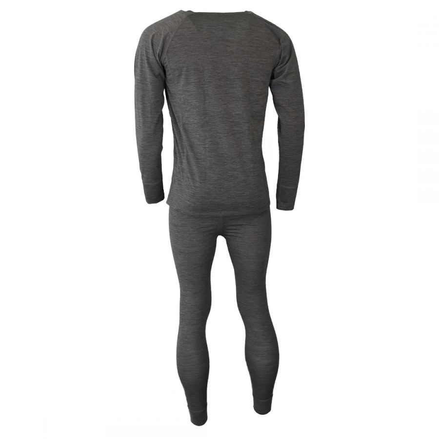 Accezzi Merino, lyžařské spodní prádlo, pánské, šedé